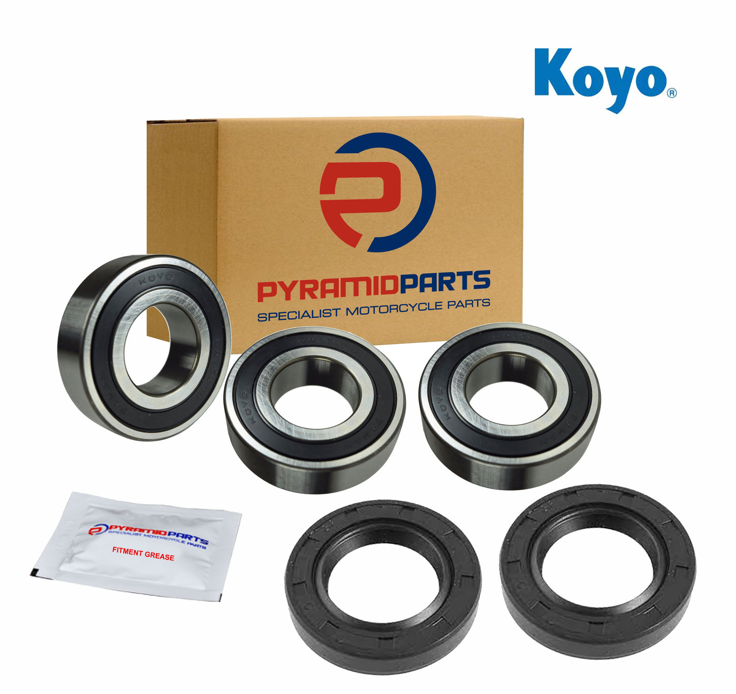 Honda CR 500 R 1999 Rear Wheel Bearing Kit WB07 - Pyramid Parts