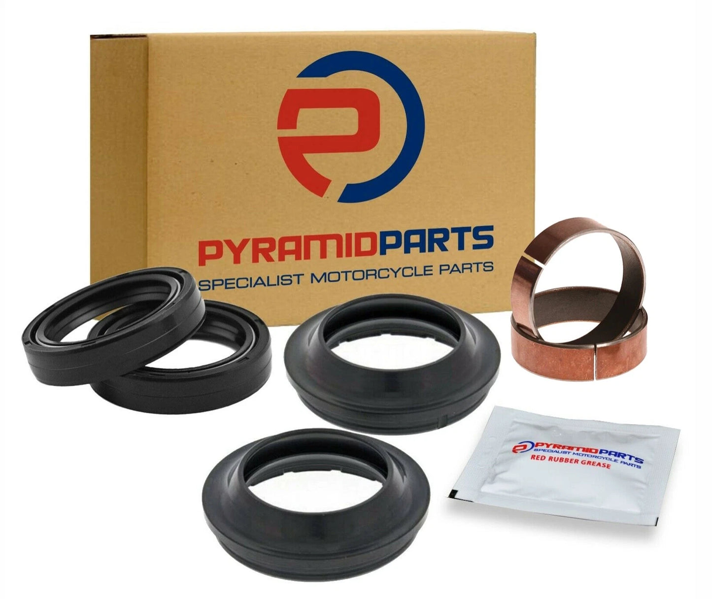 Yamaha TW125 1999 Fork Seals Wipers Bushes Suspension Overhaul Kit