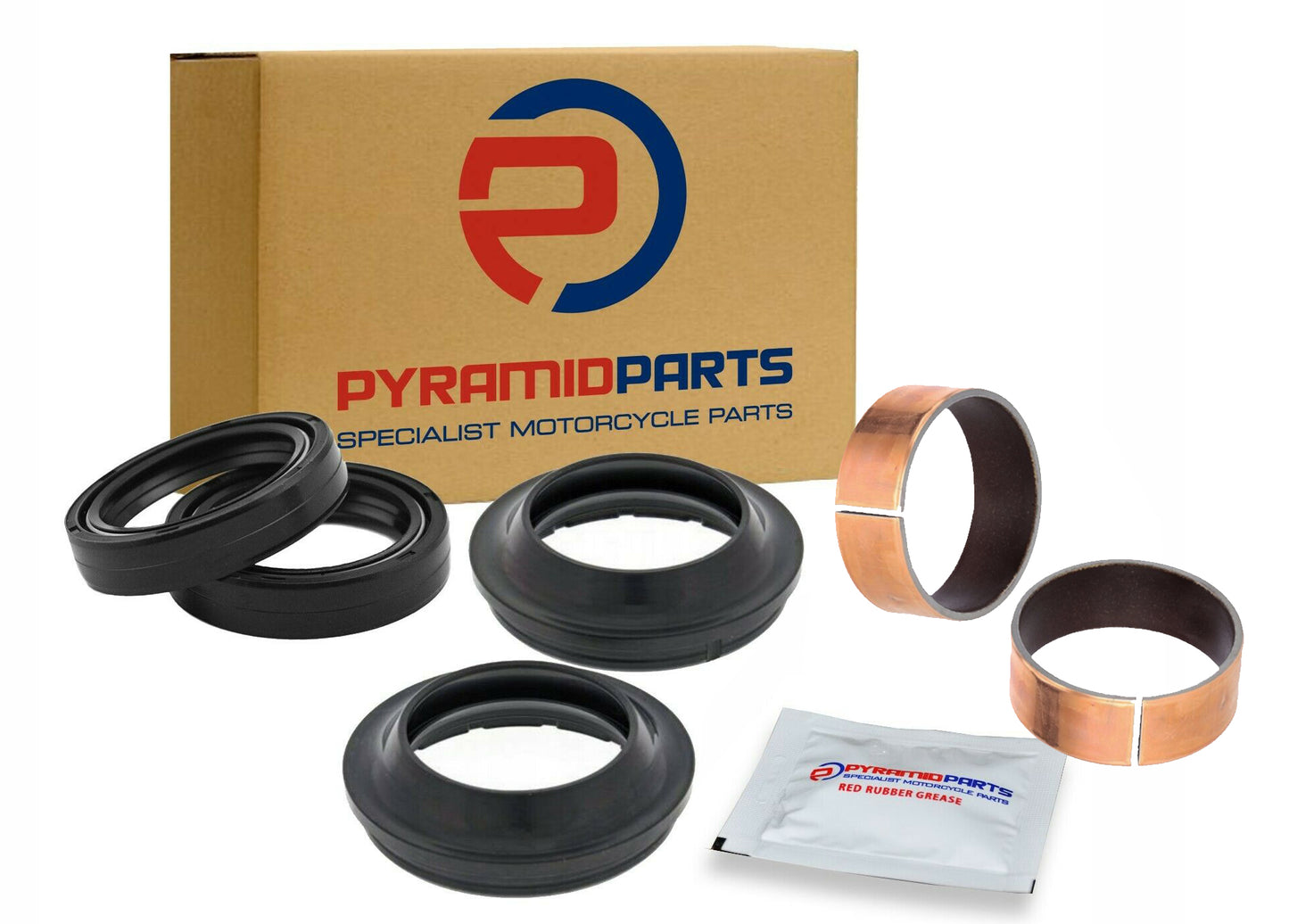 Kawasaki Z750 (ZR750) ABS 2007-2010 Fork Seals Wipers Bushes Suspension Overhaul Kit