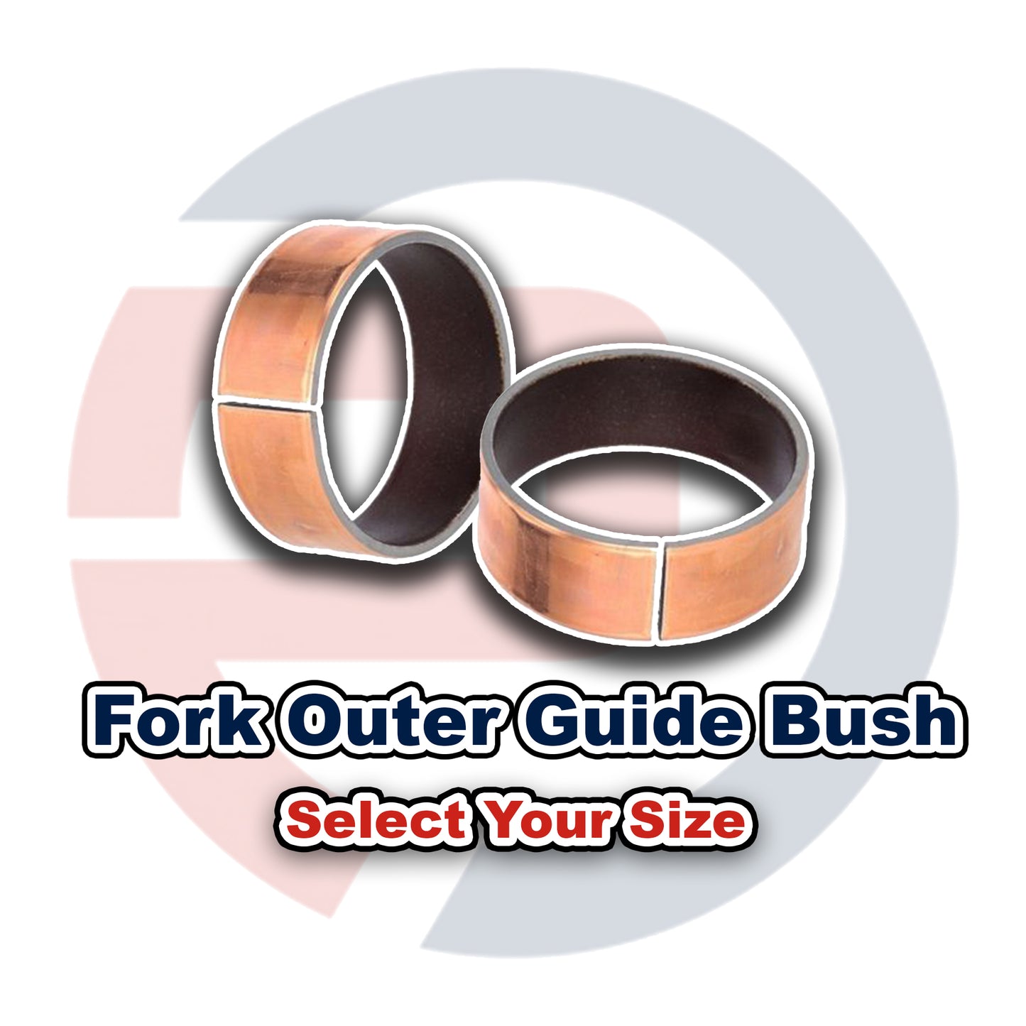 Fork Outer Guide Bush Pair (select your size)