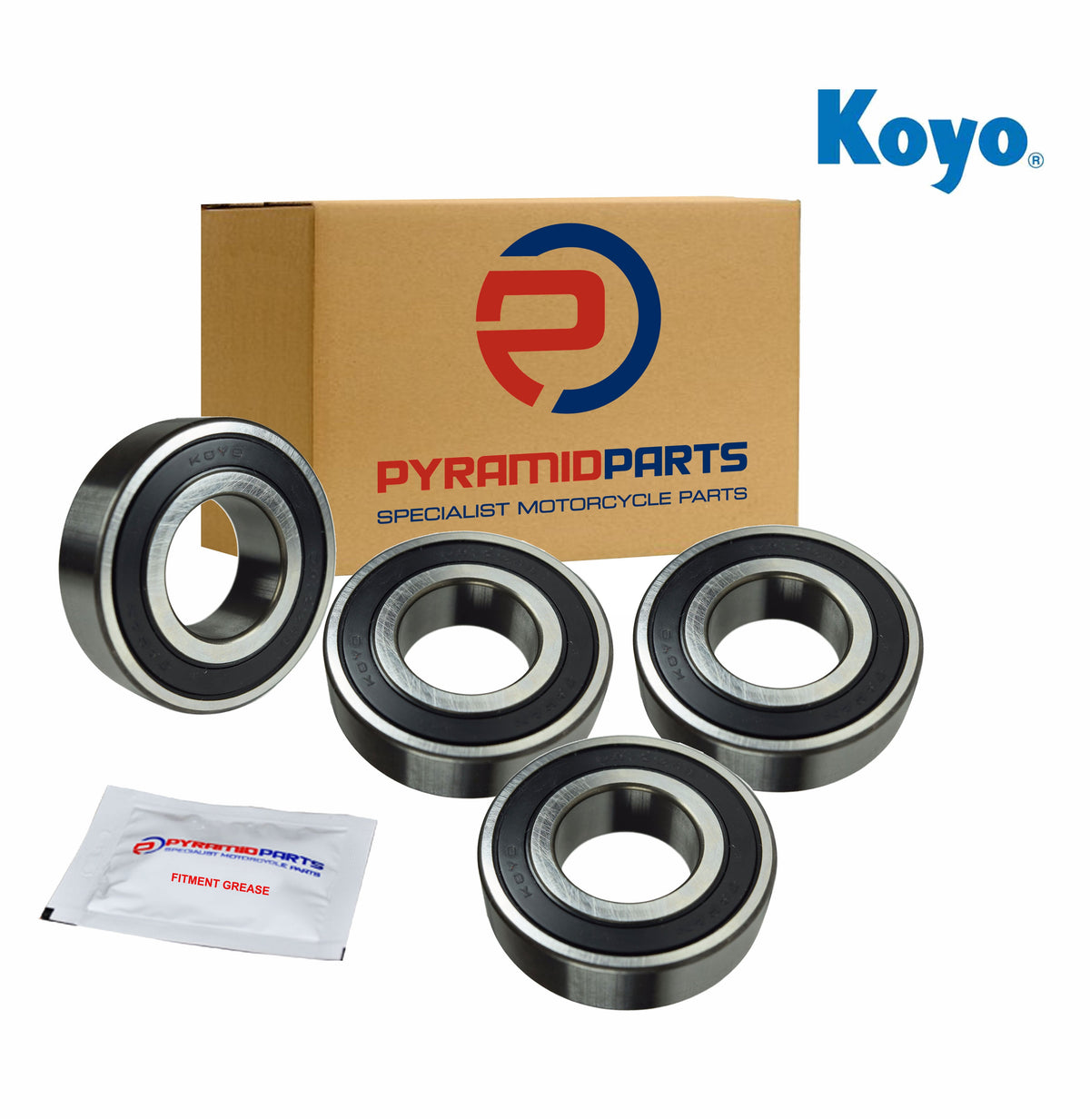 Kawasaki KLR 250 D (KL 250 D) 2002 Rear Wheel Bearing Kit WB54 ...