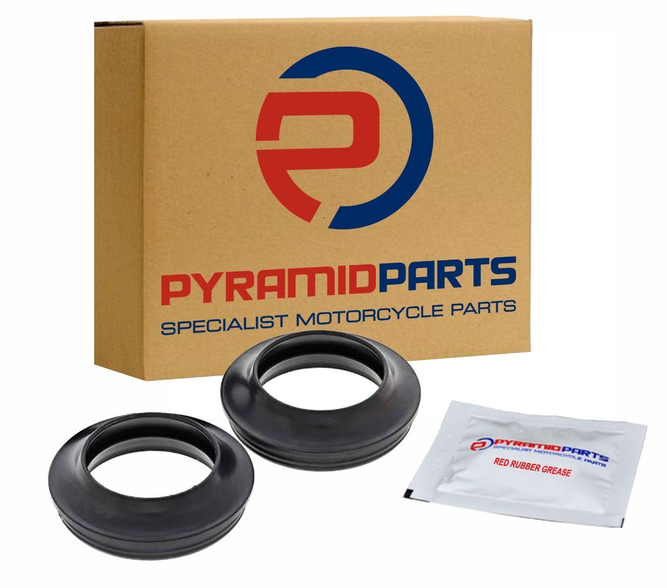 Yamaha YZF-R 125 (EFI) (ABS) 2016 Fork Dust Wiper Seals Pair 43x55 43mm - Pyramid Parts