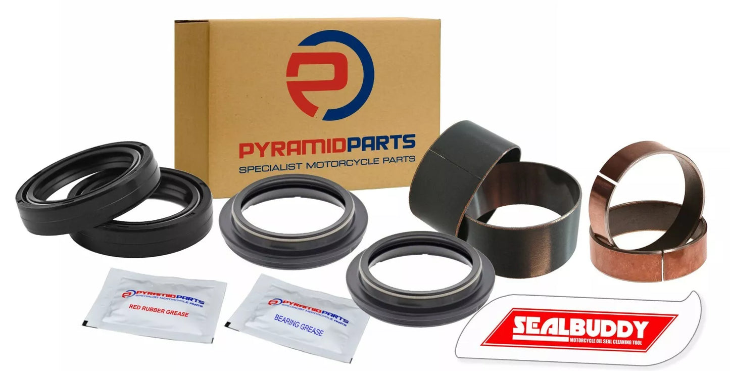 Triumph Tiger 800 XCA XCX 2015-2017 Fork Oil Seals Wipers Bushes Suspension Overhaul Kit