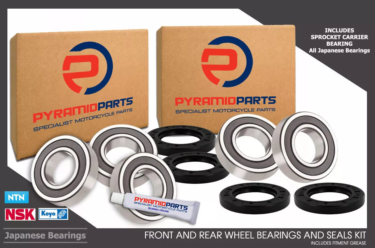 Kawasaki ZXR750 H Front and Rear Wheel Bearings Kit 1989-1990