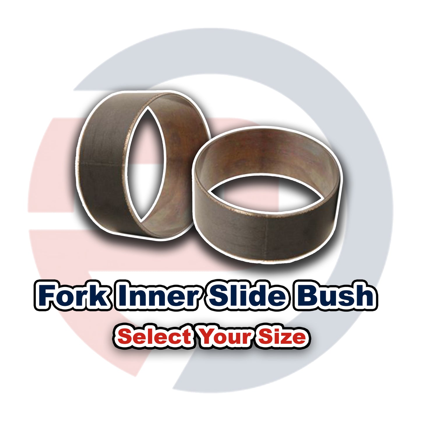 Fork Inner Slide Bush Pair (select your size)