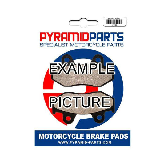 Brake Pads Rear PP088